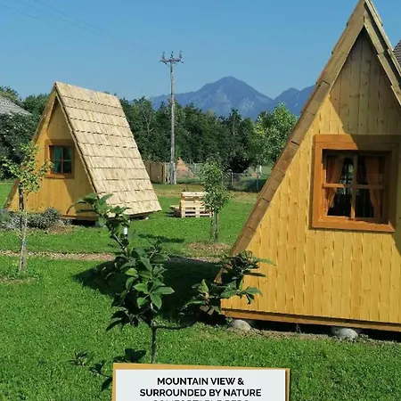 Glamping Mohorjev Grunt Luxury tent Preddvor