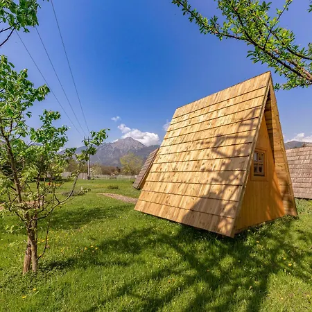 Glamping Mohorjev Grunt Luxury tent Preddvor